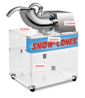 Commercial Blender Snow Cone Machine Electric Sala Portable Shaver Ice Crusher