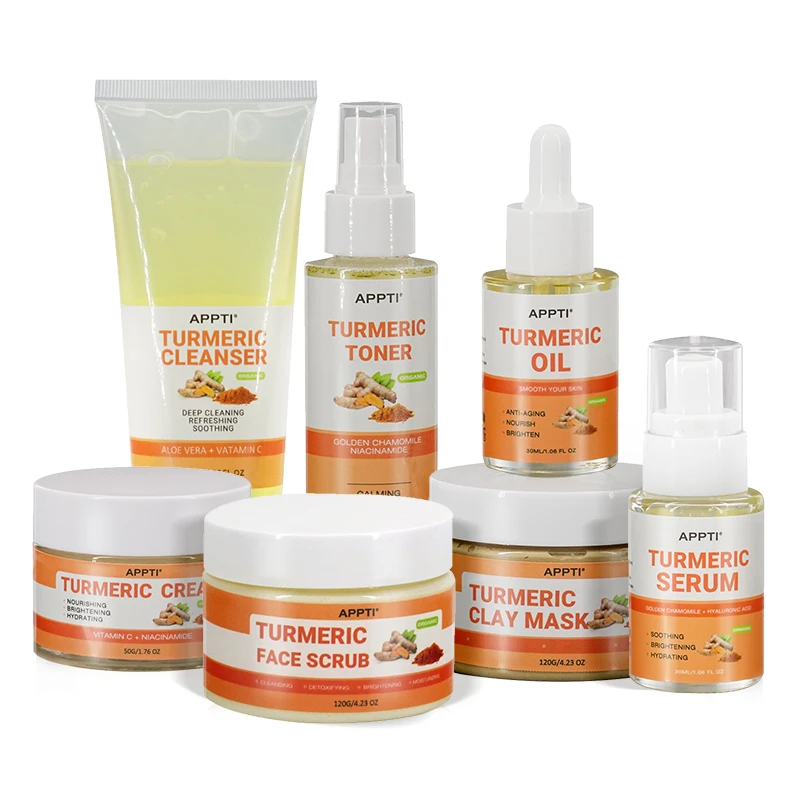Organic Vegan Turmeric Skin Care Kit