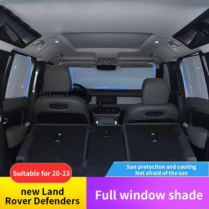 

Dedicated to 20-23 Land Rover New Defender Window Shade Off-road Outdoor Car Privacy Sunscreen Pad