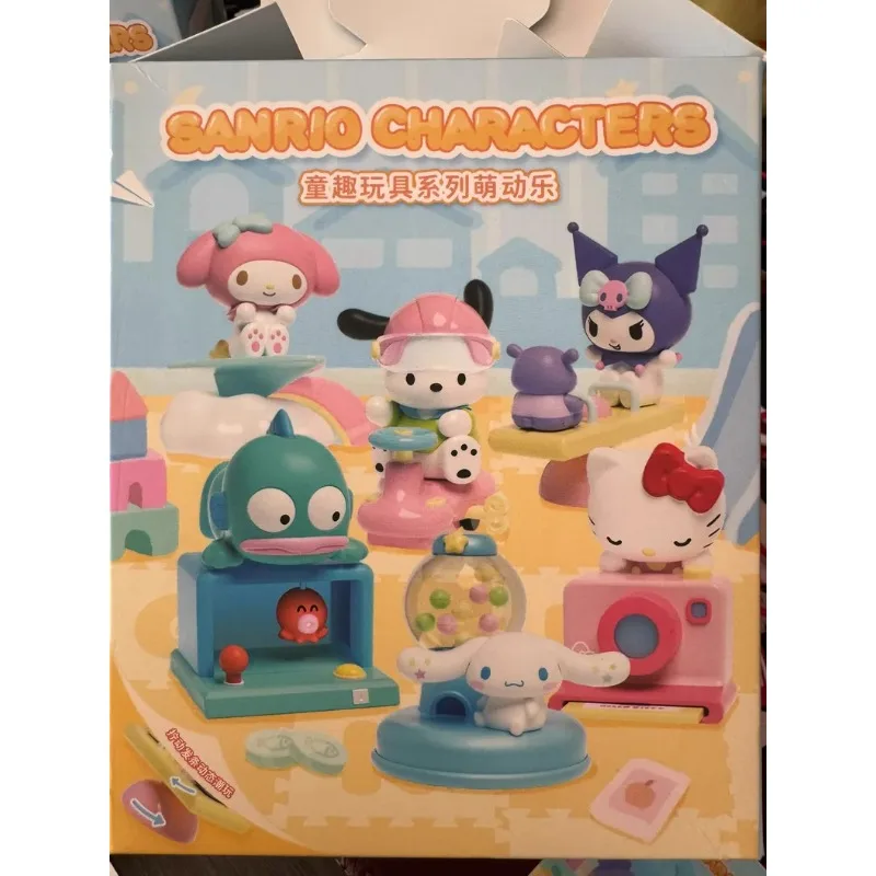 Фото Фигурки персонажей SANRIO: Пом Пом Пурин, Синаморолл, Почакко, Май Мелоди — детские игрушки в слепых коробках №4