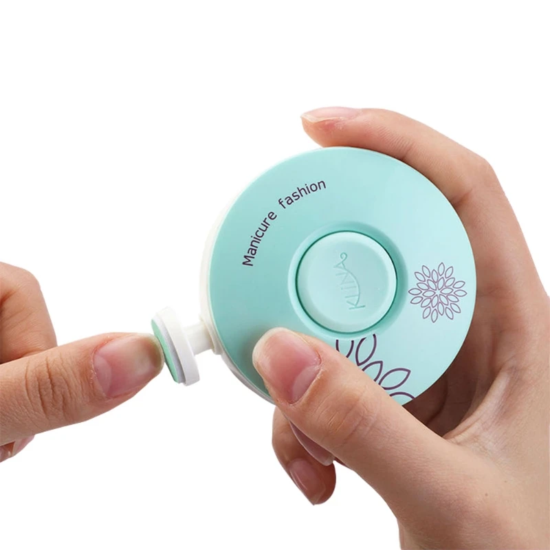 

Baby Electric Nail Trimmer Kids Nail Polisher Tool Infant Nail Clipper Cutter