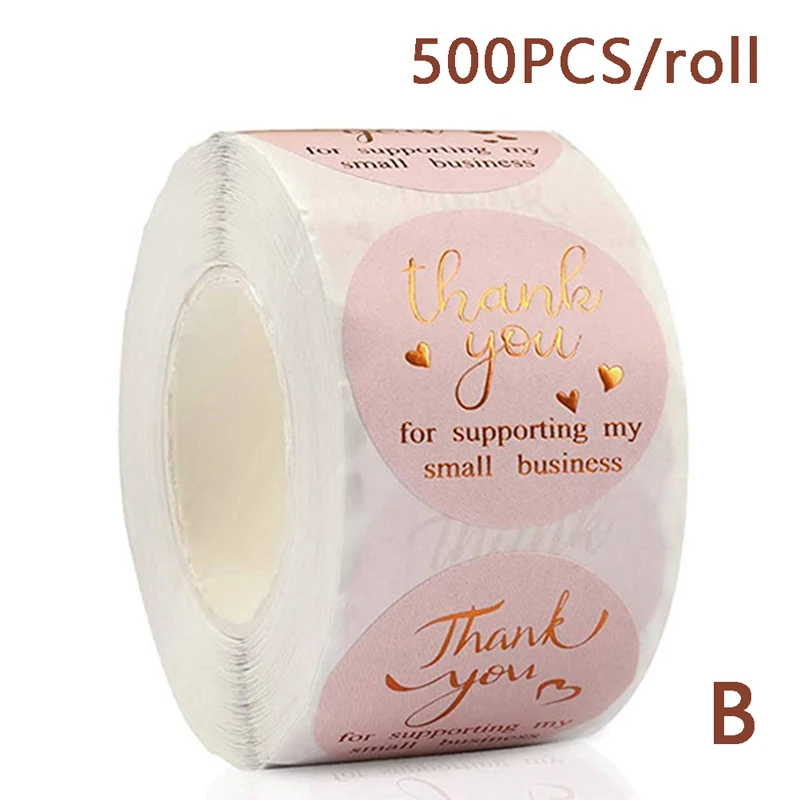 

500 шт., наклейки из розового золота