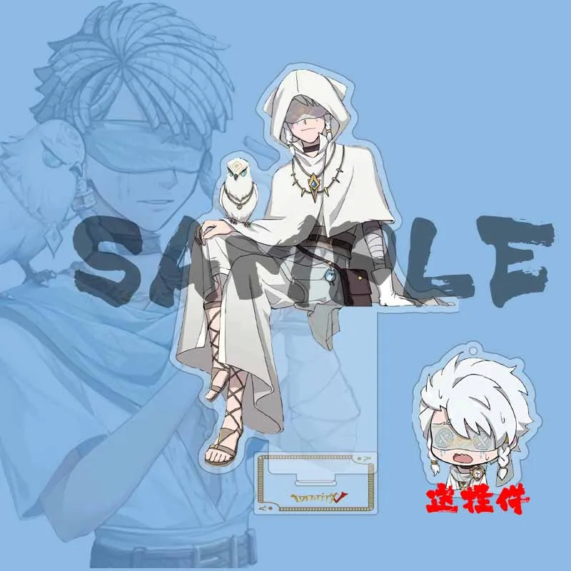 

Anime Identity V Eli Clark Game Pure White Angel Acrylic Figure Stand Model Plate Display Cartoon Desk Decor Cosplay Xmas Gift