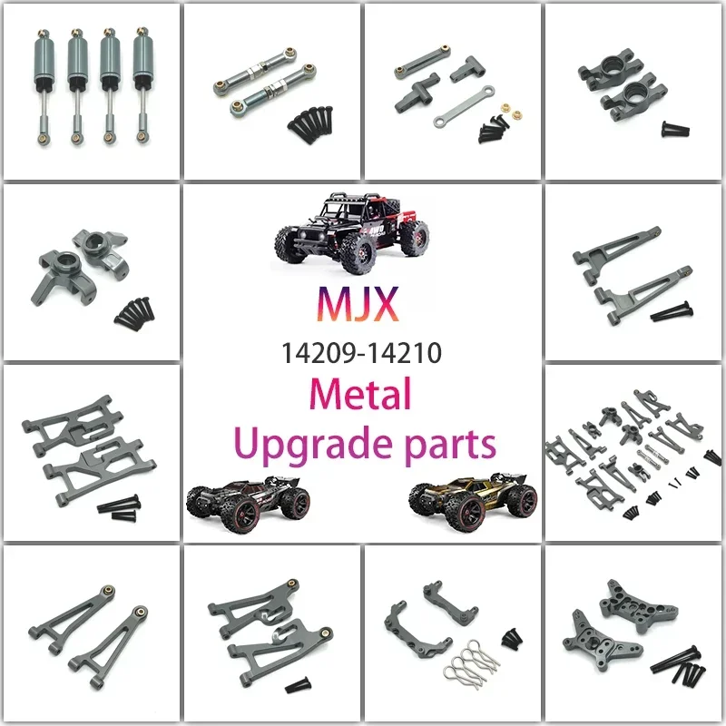 MJX-piezas De Repuesto Para Coche A Control Remoto Brazo Oscilante Mejorado Metal Copa Reklama 14210 14209