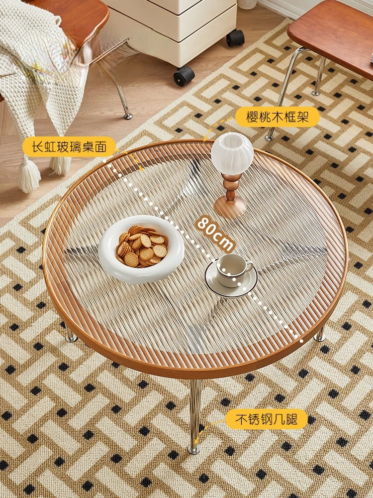 Журнальный столик из массива дерева в японском стиле роскошный современный