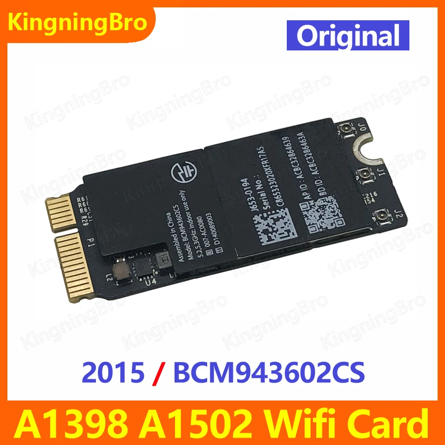 Оригинальная Bluetooth Wi-Fi карта BCM943602CS для Macbook Pro Retina A1398 A1502 2015 года - купить по
