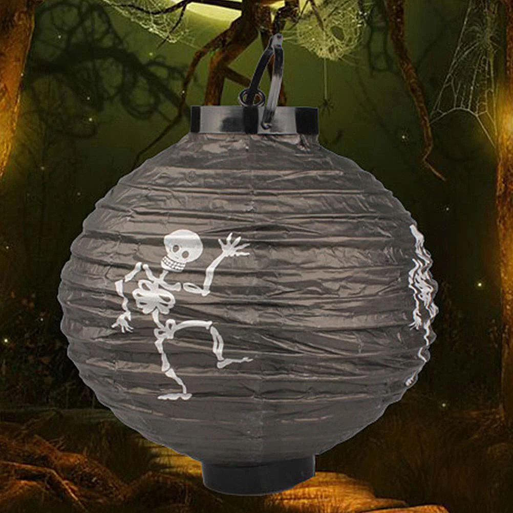 

Paper Lanternslantern Hanging Party Ghost Decor Yard Led Outdoorpumpkinjackspiders Decoration Festival Spider Props