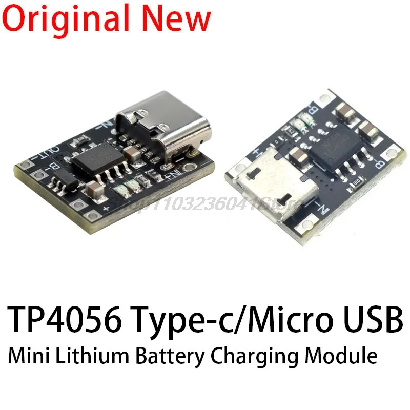 Зарядная плата TP4056 4 2 с разъемом Type-c/Micro USB для литиевого аккумулятора 1 А 18650 в