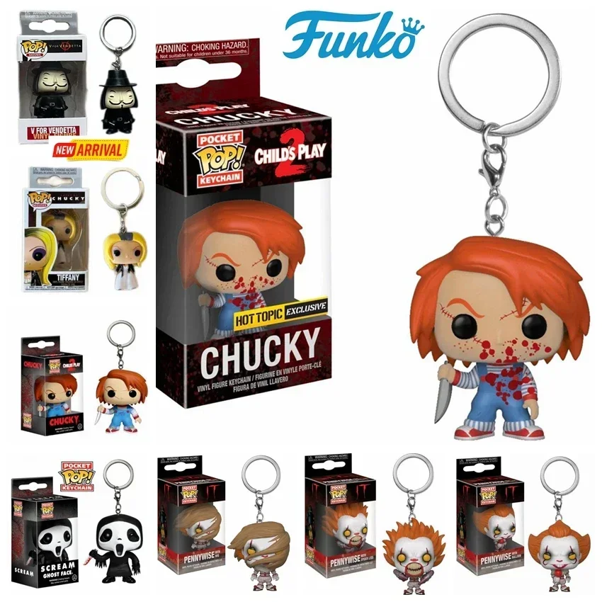 FUNKO POP TIFFANY CHILD'S PLAY Чаки V значит Вендетта Пеннивайз Крик GhostFace Карманный