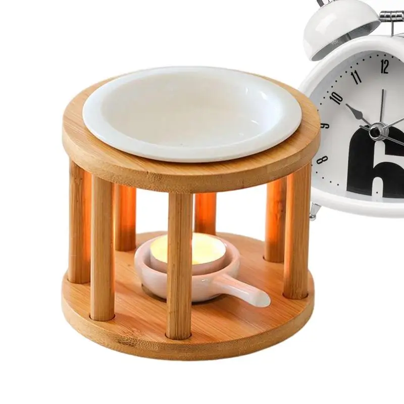 

Aromatherapy Oil Burner Tealight Candle Holders Decorative Candle Holders Ceramic Essential Burner Diffuser Tea Light Holder