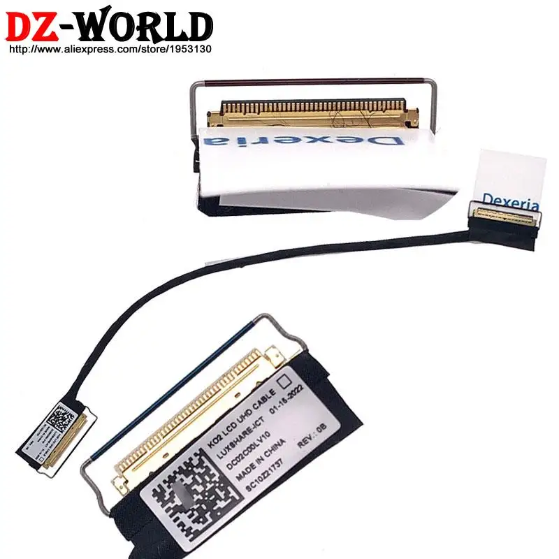 ЖК-кабель для Lenovo Thinkpad X1 Carbon 7th 8th Gen Laptop 4K UHD EDP LVDS 5C10Z23854 DC02C00LV10 |