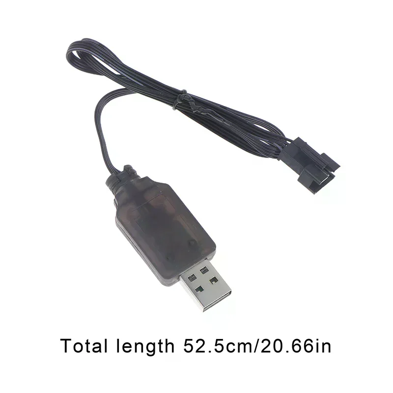 Зарядное устройство USB 7.4V SM-4P для аккумуляторов электрических гелевых бластеров DE36W, DE65, HM202, EC08, EC16, M416 (1 шт.) (art.: 3920d84eae1d2) - 3920d84eae1d2
