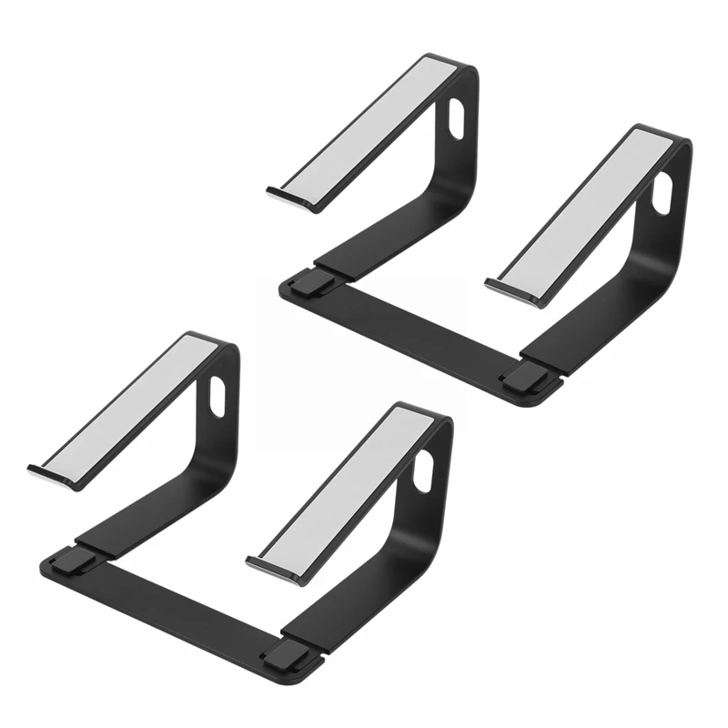 

2X Aluminum Laptop Stand for Desk Compatible for Mac Pro Portable Holder Ergonomic Elevator Metal Riser