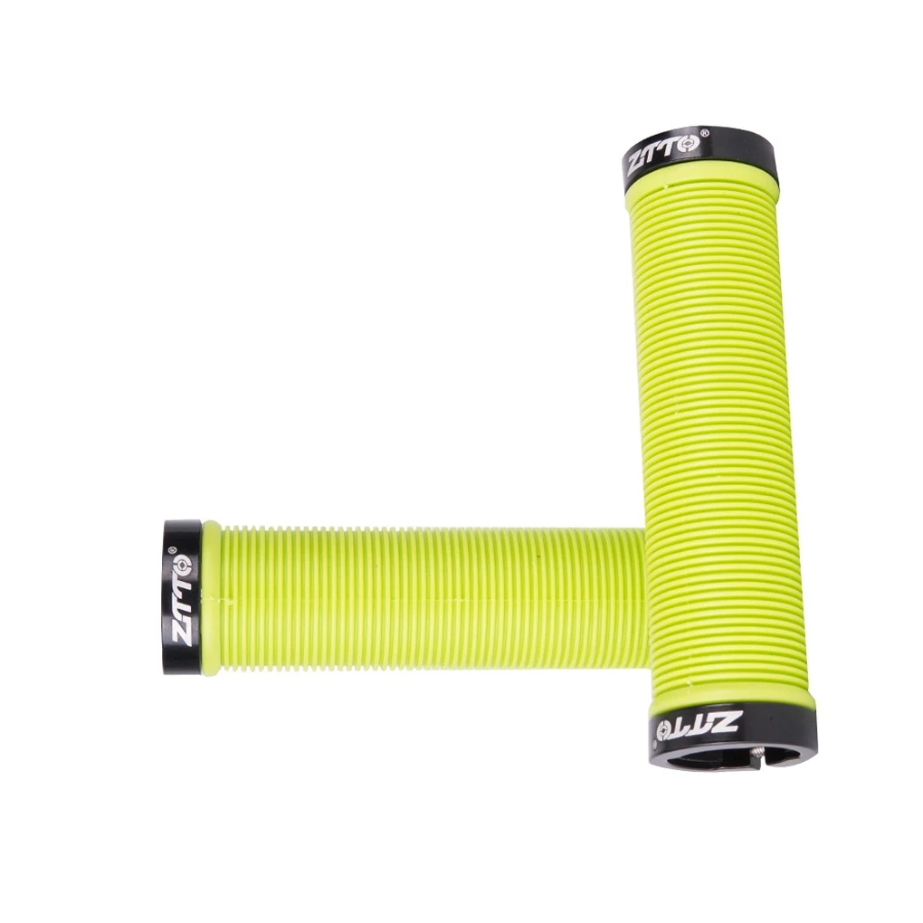 ZTTO 2X Handlebar Grips Silicone Gel Durability Great Control Skidproof Bike Handlebars Bicycle Parts Bicycle Grip Red