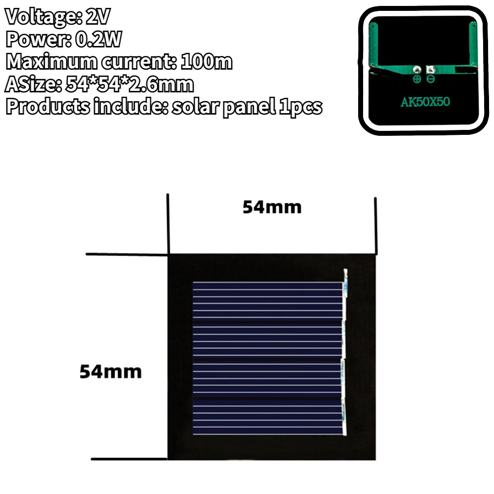 солнечная панель Комплект солнечных панелей 2 в никель-металлогидридное