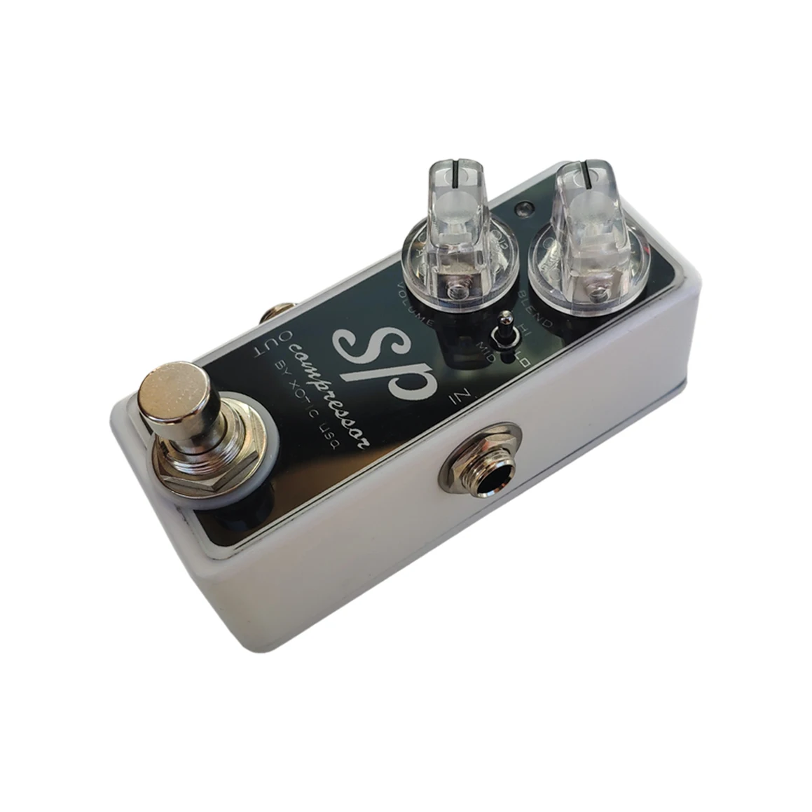 Фото Гитарная педаль LYR PEDALS Ly Rock White: классический компрессор, одноканальный эффект, True Bypass №3