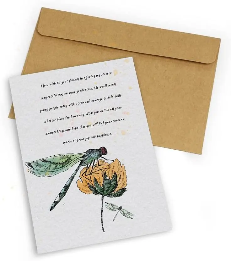 

Dragonfly Clear Silicone Stamps for Card Making, Flower Lotus Clear Rubber Stamps for Card Making Decoration DIY Scrapbooking