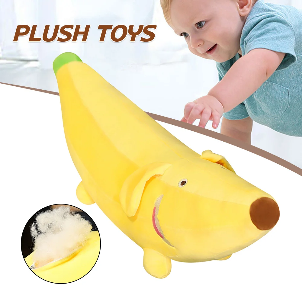 

Детская мягкая плюшевая подушка в виде банана, 80 см