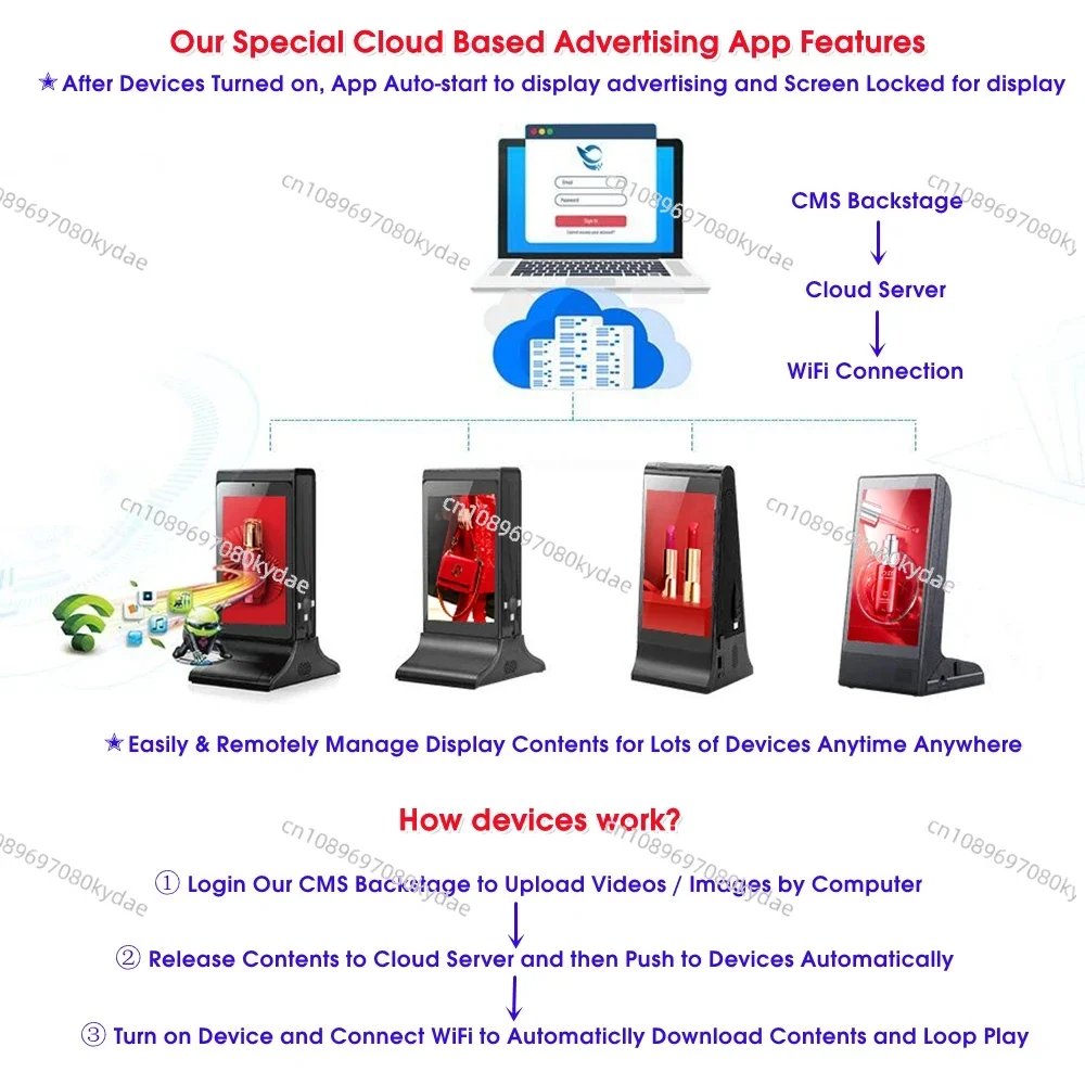 FYD-835S новое беспроводное мобильное зарядное устройство для ресторана зарядная