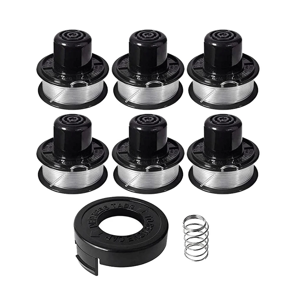 Replacement Spools For Black&decker St1000 St4000 St4500 Spool Rs-136 With 20ft String Trimmer Line