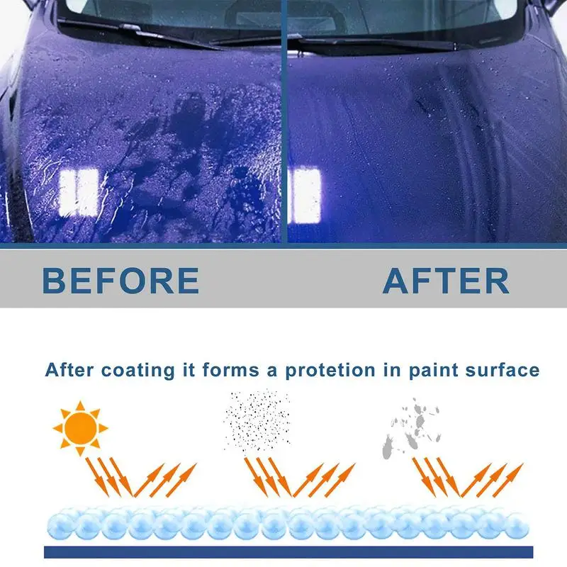 

Керамический спрей для покрытия автомобиля 3 в 1 | Высокая защита, быстрая полировка воском, ремонт царапин, безопасное и эффективное покрытие, простое в использовании