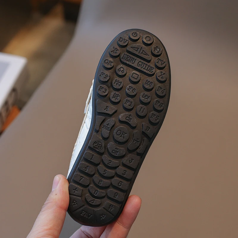 Кожаные туфли для мальчиков цвет черный/белый школы женская свадебная обувь