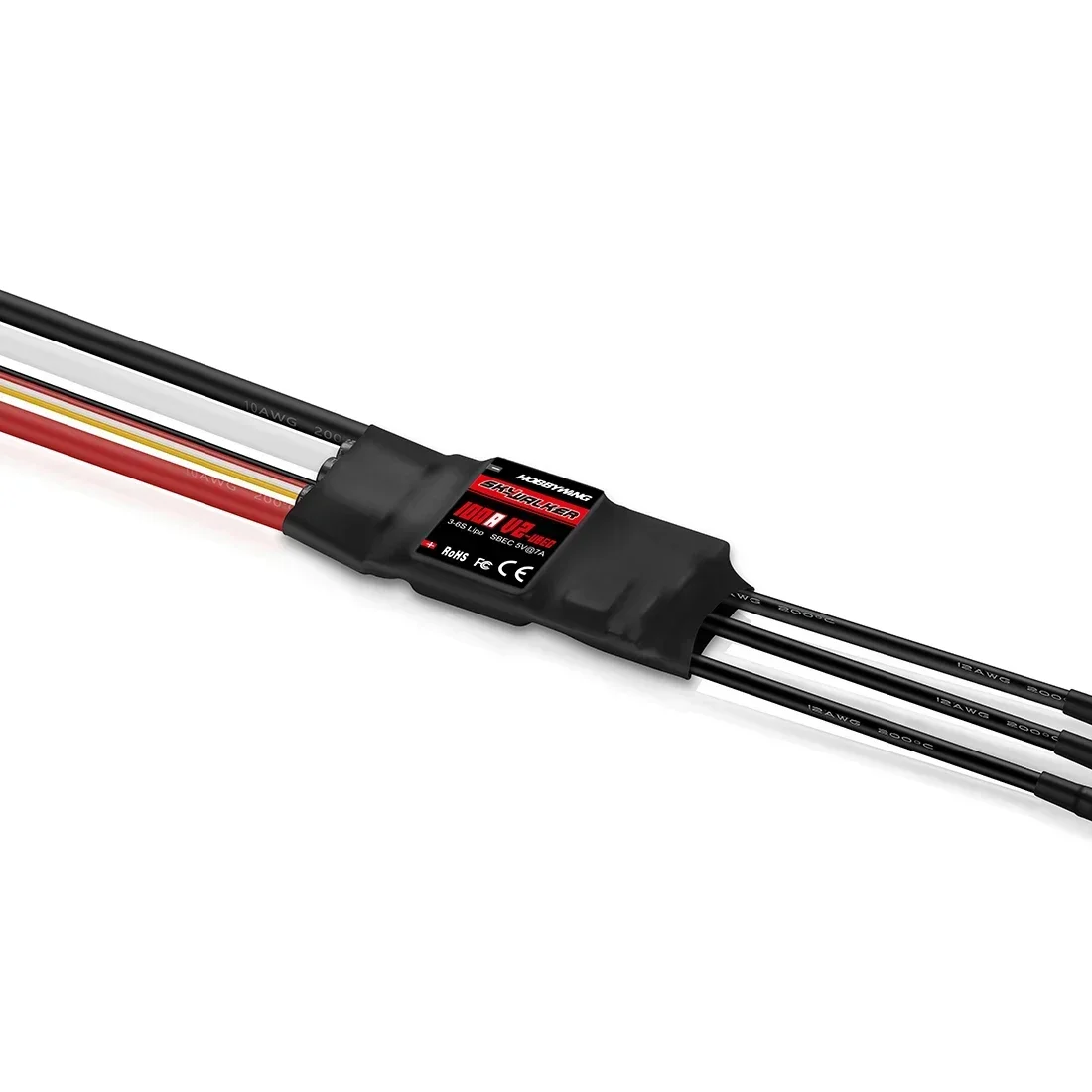 Фото Контроллер скорости HOBBYWING Skywalker V2 Series 40A 50A 80A 100A бесщеточный ESC T/XT60 для радиоуправляемого FPV дрона квадрокоптера самолета №5