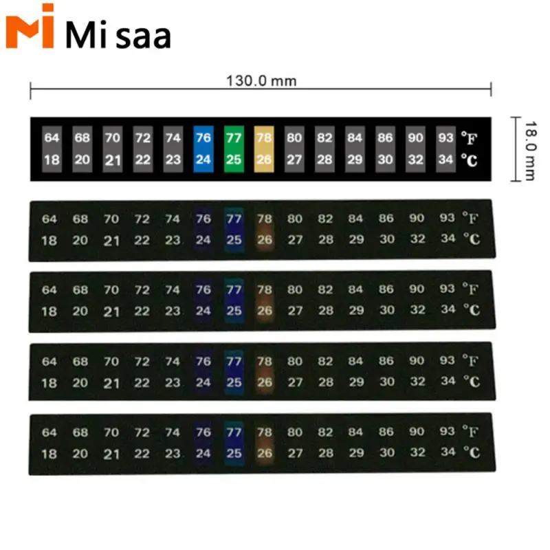 

Цифровой термометр для аквариума, термометр для аквариума с эффектом потери цвета по Фаренгейту, аксессуары для аквариума