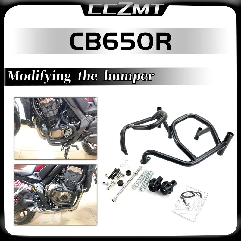 

For HONDA CB650R CB650 R CB 650R 2019-2022 2021 Engine Guard Crash Bar Frame Bumper Motorcycle Fall Protection Protector