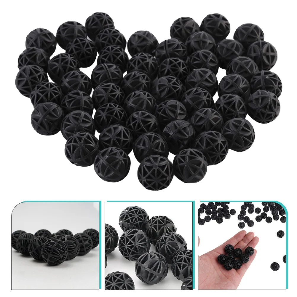 

100pcs Bio Filters Aquarium Filter Balls Good Safe Filter Tank Biofilter Filter Balls for Tank