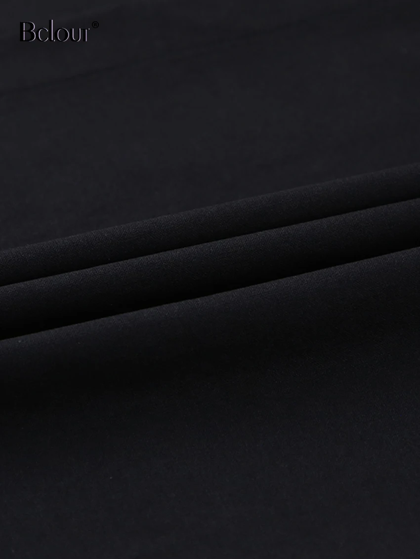 Сексуальное черное длинное платье Bclout на бретельках для женщин летнее вечернее