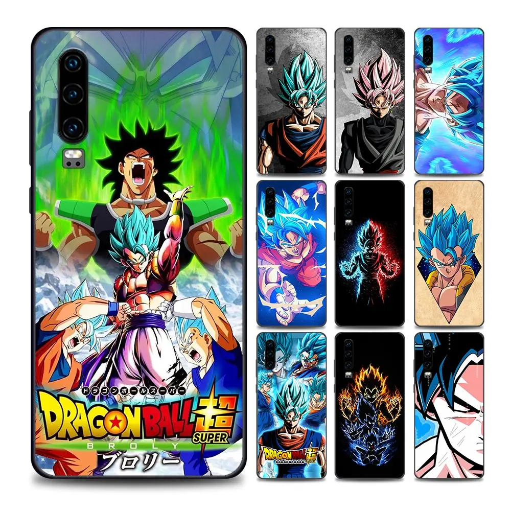 

Phone Case for Huawei P10 Lite P20 P30 P40 Lite P50 Pro Plus P Smart Z Soft Silicone Japan Anime DragonBall Super
