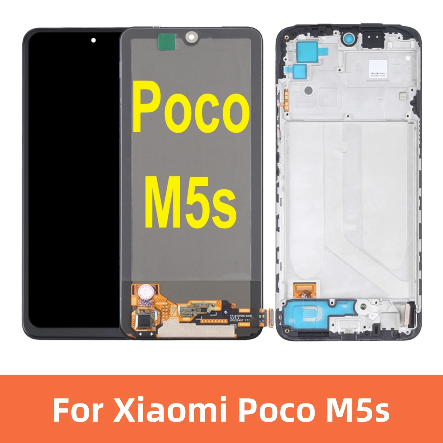 

6,43 "оригинальный AMOLED для Xiaomi Poco M5s 2207117BPG, ЖК-дисплей PocoM5s, сменный сенсорный экран, дигитайзер в сборе