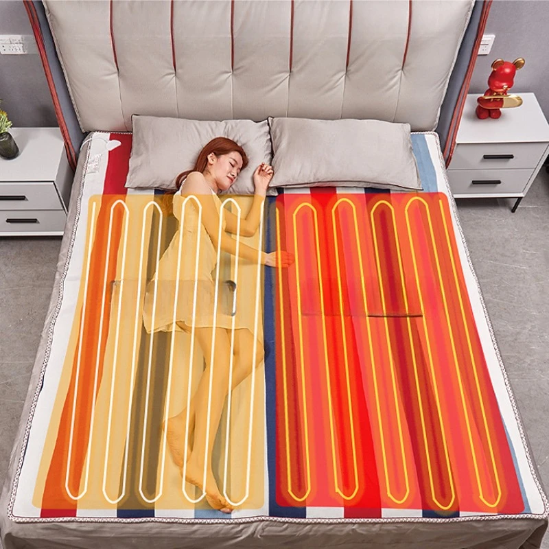 Электрическое одеяло 110 В на одного и двух человек умный контроль температуры