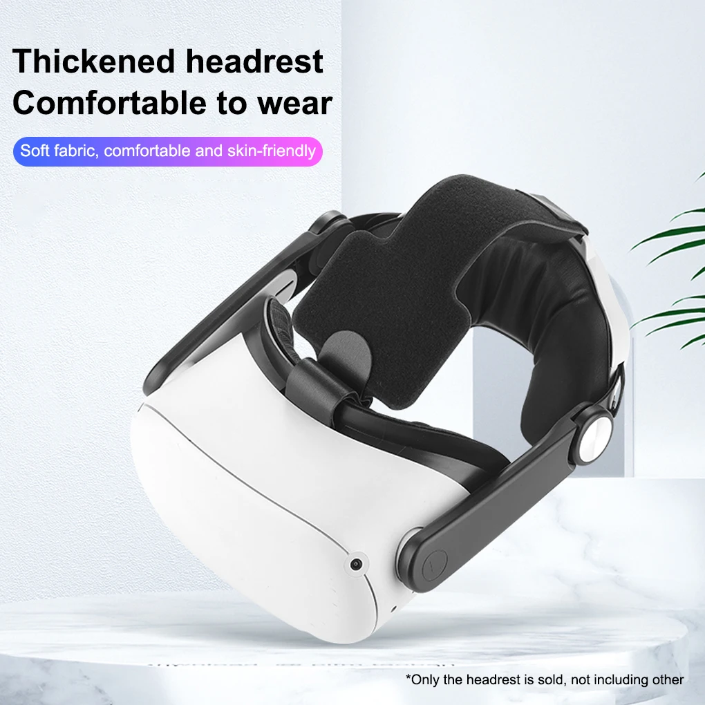 

VR Headset Detachable Headstrap Breathable Washable Stable Knob Adjustable Sponge Headband Belt Gaming Accessories