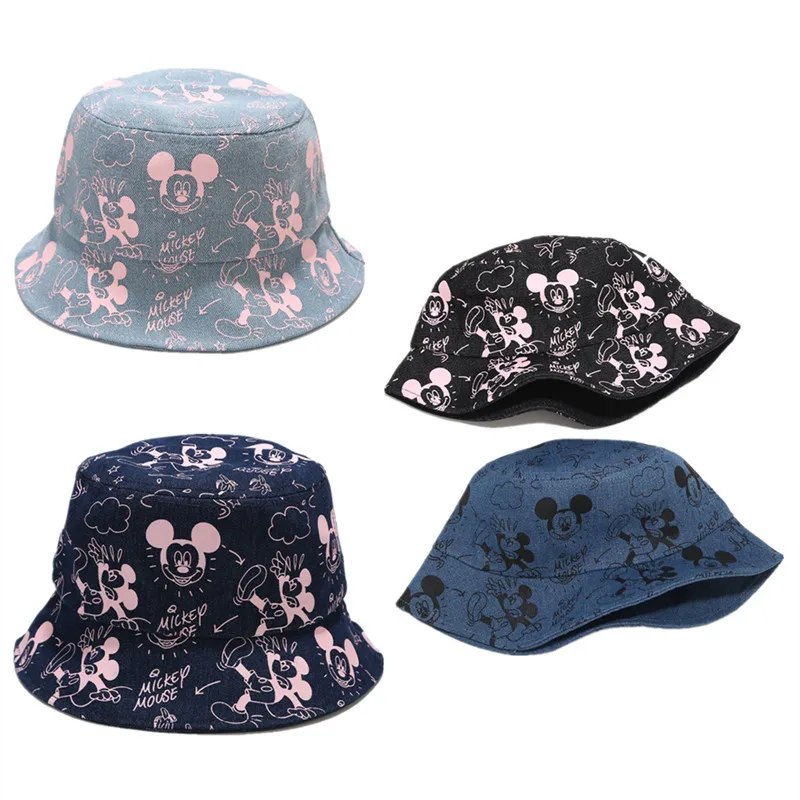 Панама для взрослых с Микки Маусом мультяшный головной убор мужчин и женщин