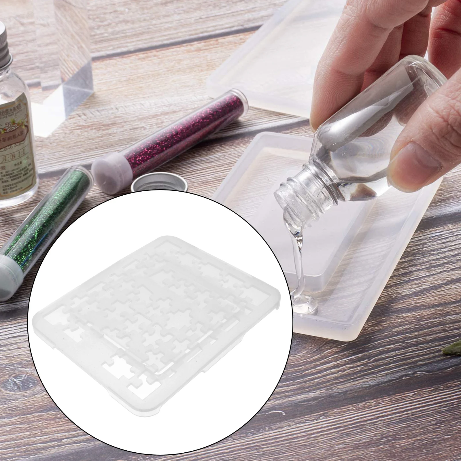 Форма для головоломки силиконовые формы самостоятельного изготовления ручное