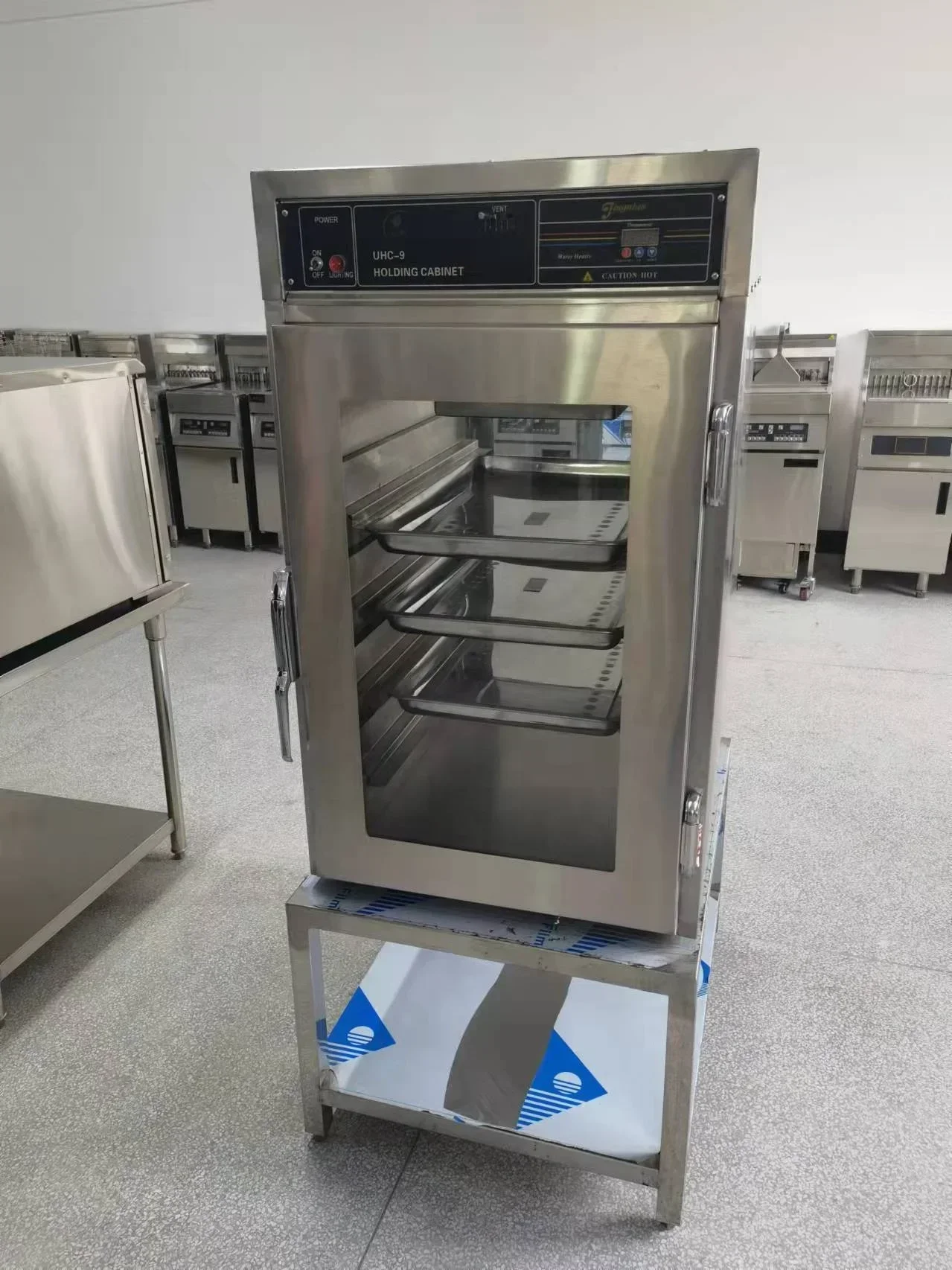 Коммерческий ресторан KFC 2-слойный шкаф с электрическим подогревом для хранения