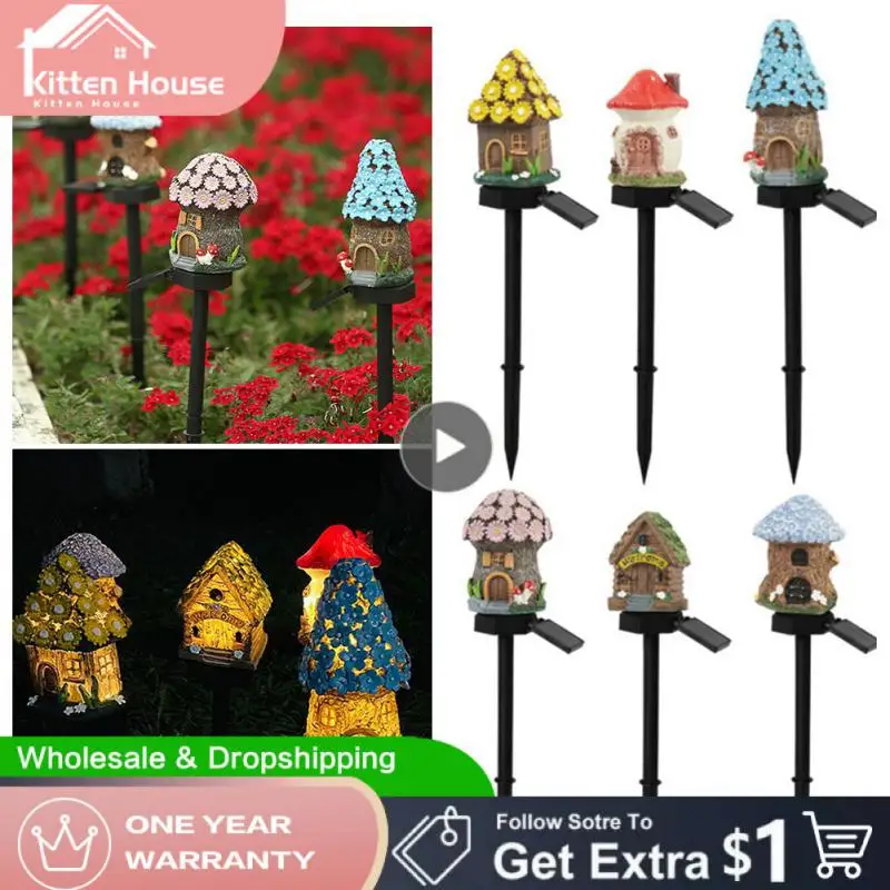 

Multi Craft Miniature Solar Powered Lamp Lantern Solar Pathway Landscape Light Waterproof Outdoor Solar Lights Solar Powered