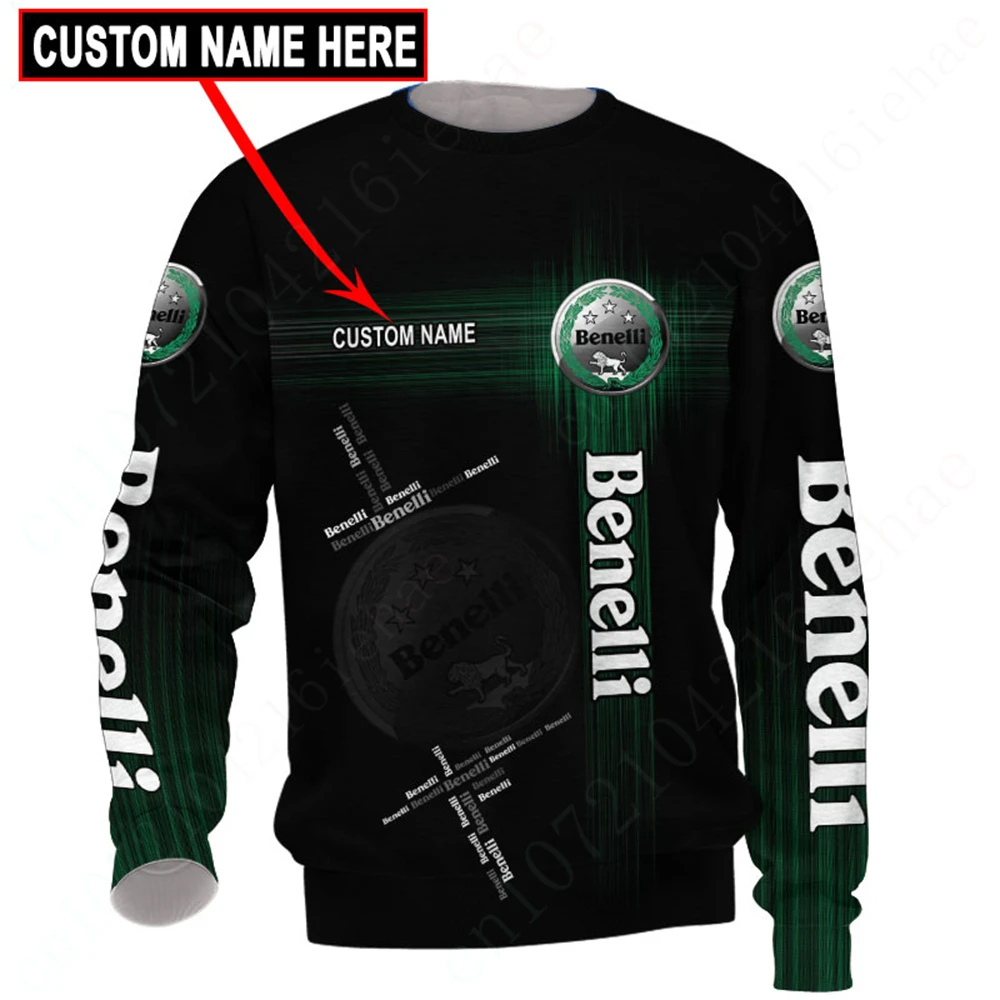 

Benelli Anime 3D Printing T-shirts Unisex Clothing Harajuku Sweatshirt Luxury O Neck Long Sleeve Casual T Shirt For Men Women
