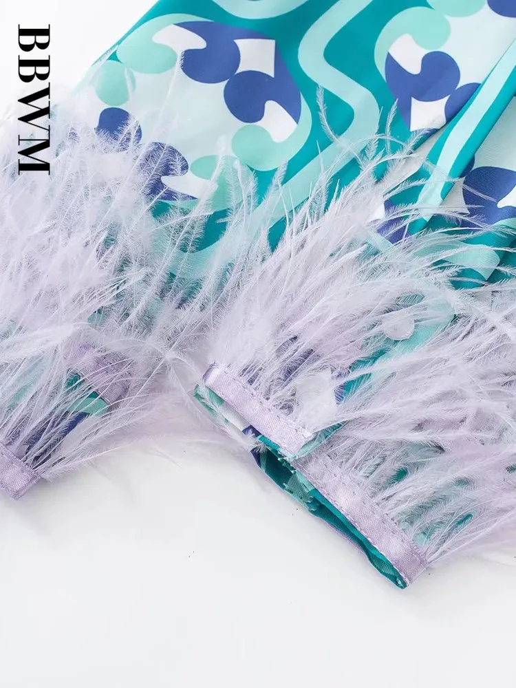 Женский комплект из 2 предметов Клетчатая блузка и прямые брюки повседневная