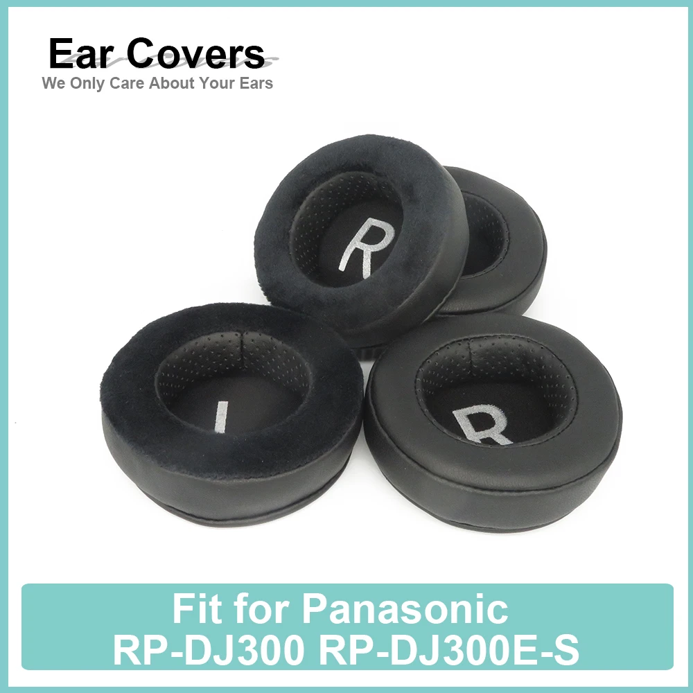 

Earpads For Panasonic RP-DJ300 RP-DJ300E-S Headphone Earcushions Protein Velour Pads Memory Foam Ear Pads