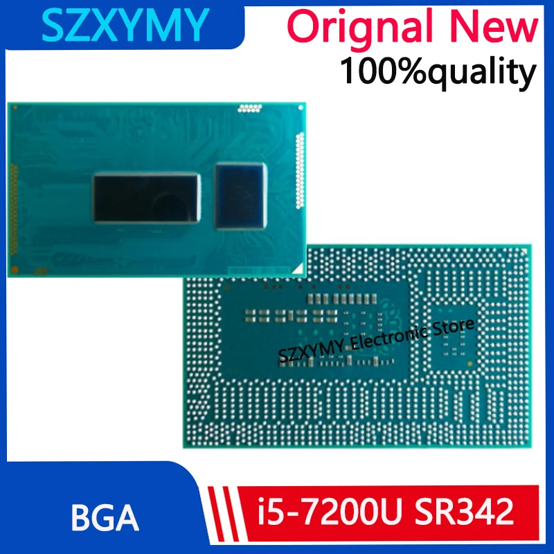 

100% новый ЦП i5-7200U SR342 i5 7200U BGA чипсет