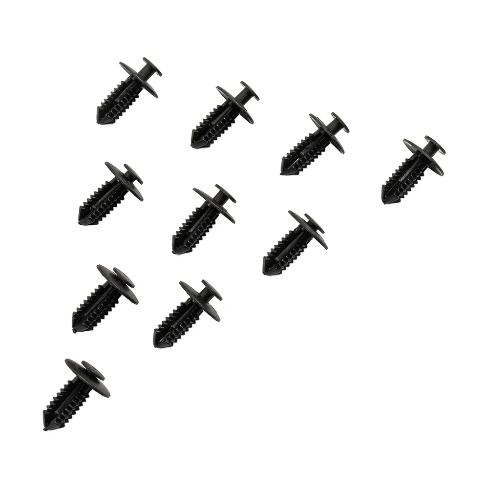 

Duable High Quality Car Clips 100pcs 100* Truck Parts Accessories Practicall Clips Trim 100x 8mm Black For BMW