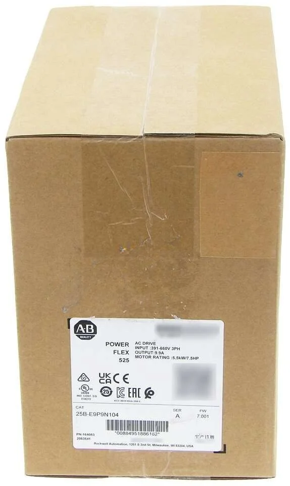 

Новинка Allen Bradley 25B-E9P9N104 /A 2022 PowerFlex 525 AC Drive 600V AC