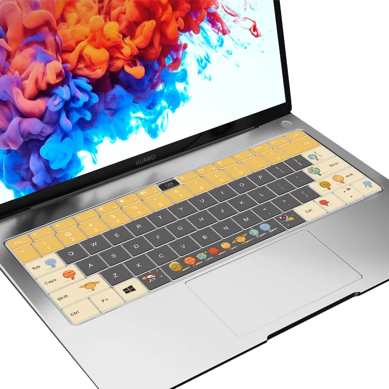 Чехол для клавиатуры ноутбука Huawei MateBook D14/D15/14 X Pro 2022 Honor MagicBook 14/15/Pro 13 9 US cartoon fun |