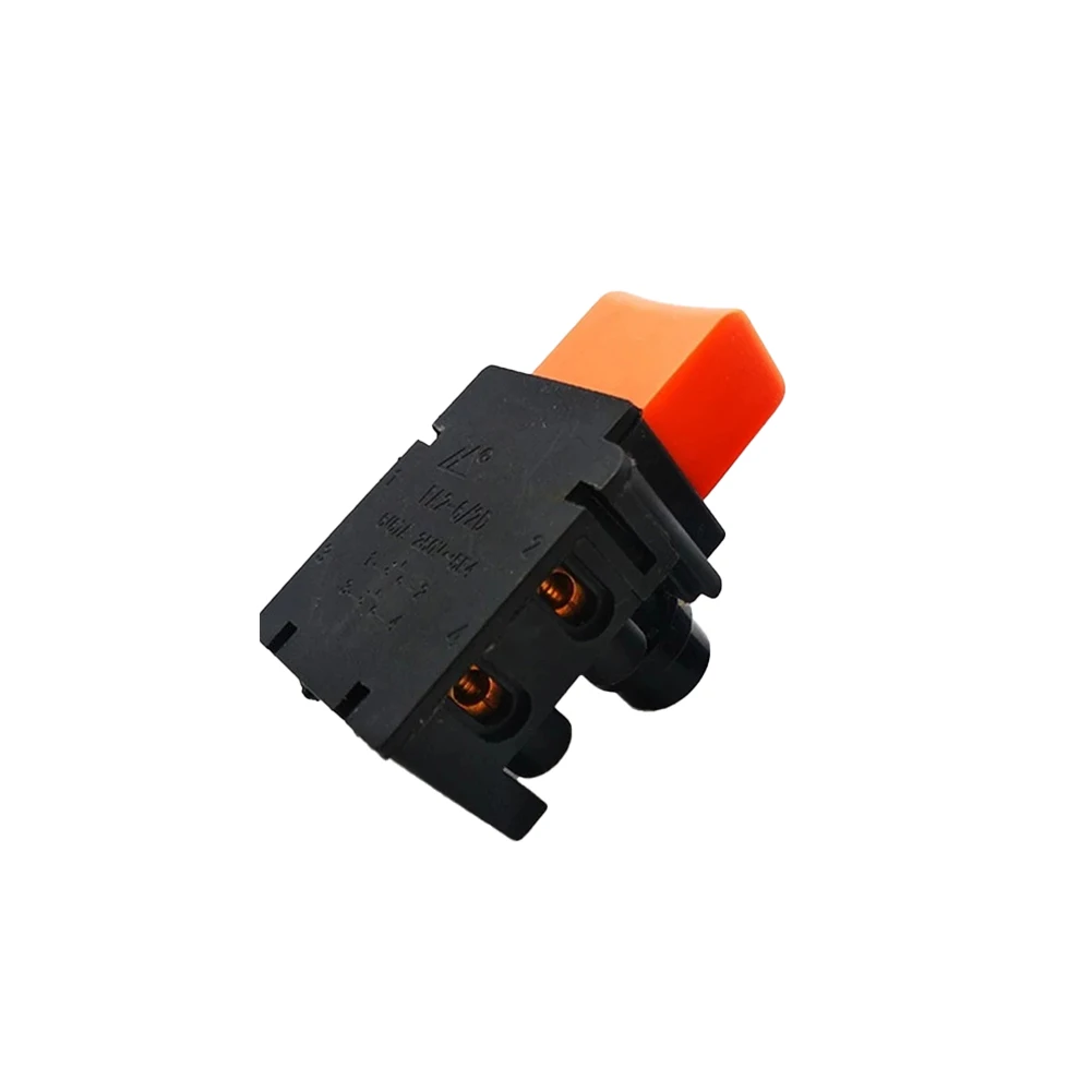 

2.88*1.6*4.6cm 6A/250VAC Electric Trigger Switch Plastic Chain Saw Switch For Controlling Electric Power Tool