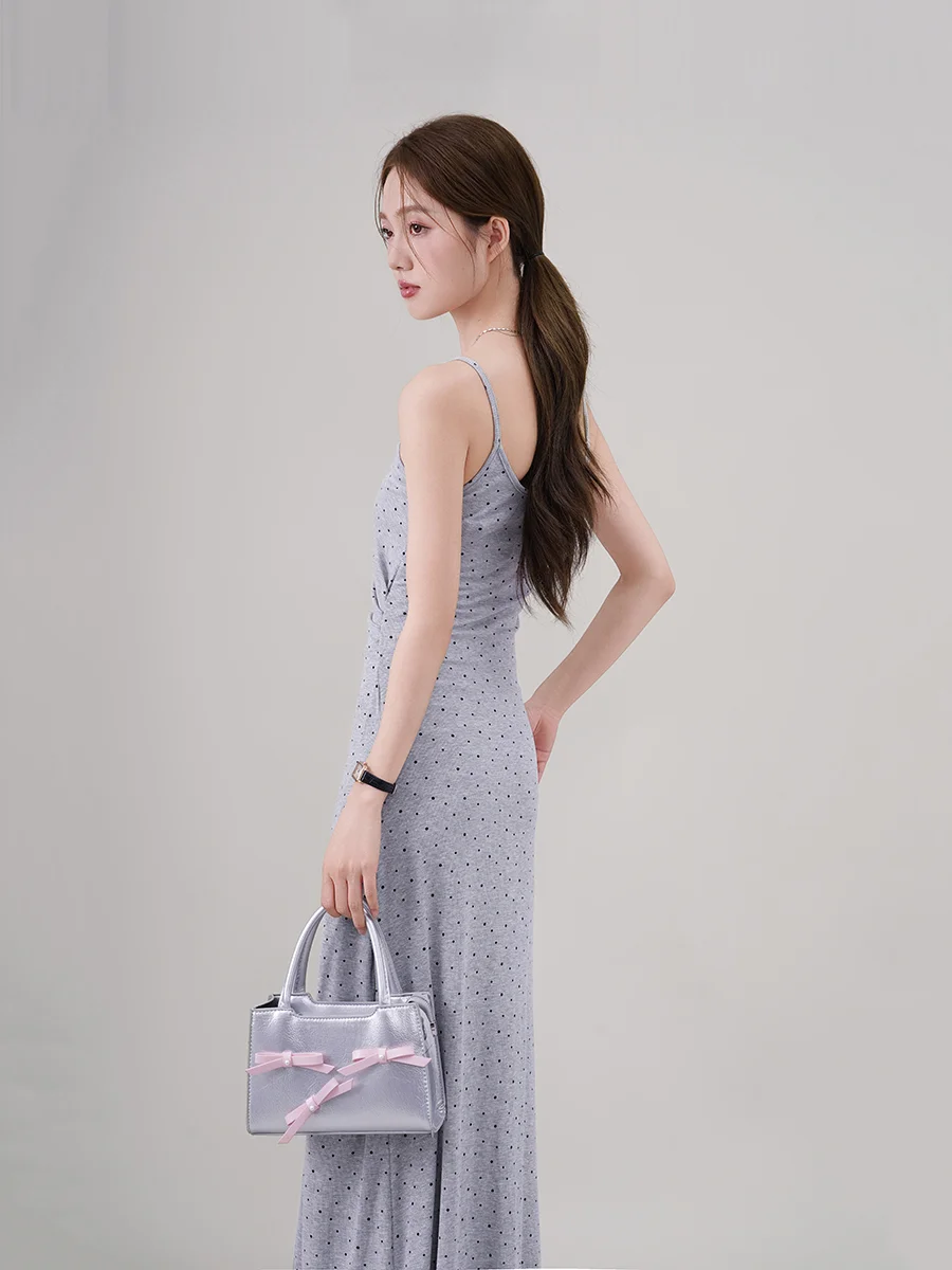 Hanada витрина Htmeme поп-арт студент французский стиль юбка в горошек женское летнее