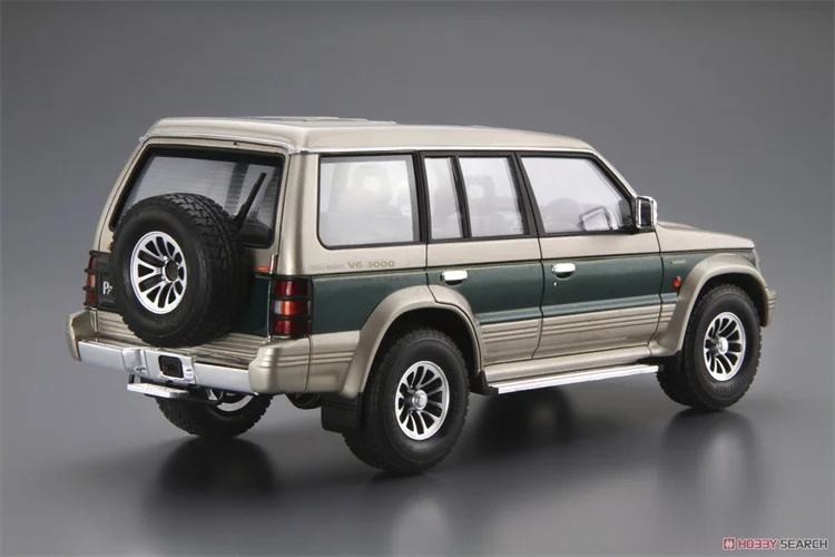 Aoshima 05710 статическая собранная модель автомобиля игрушка в масштабе 1/24 для Pajero V43W