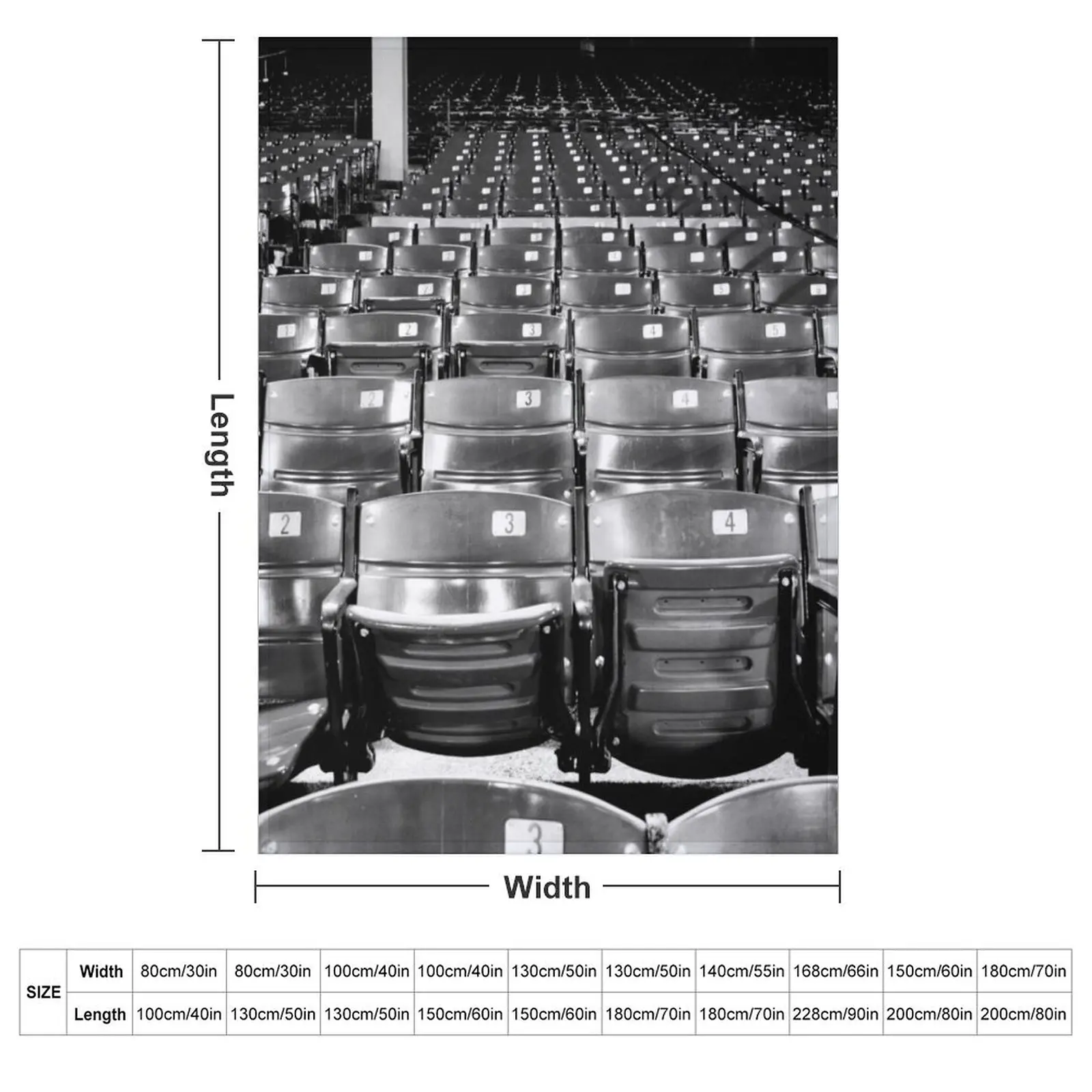 Fenway Park Seats - Одеяло Boston Massachusetts для зимы Одеяла Диваны Декоративные одеяла